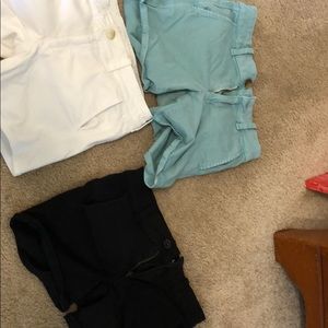 American eagle midi shorts